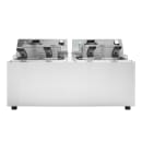 Vollrath CF2-3600DUAL Countertop Electric Fryer - (2) 10 lb Vat, 208-240v/1ph thumbnail 2
