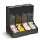 Vollrath CFIFO-4 Condiment Organizer w/ (4) Bins - Black thumbnail 2