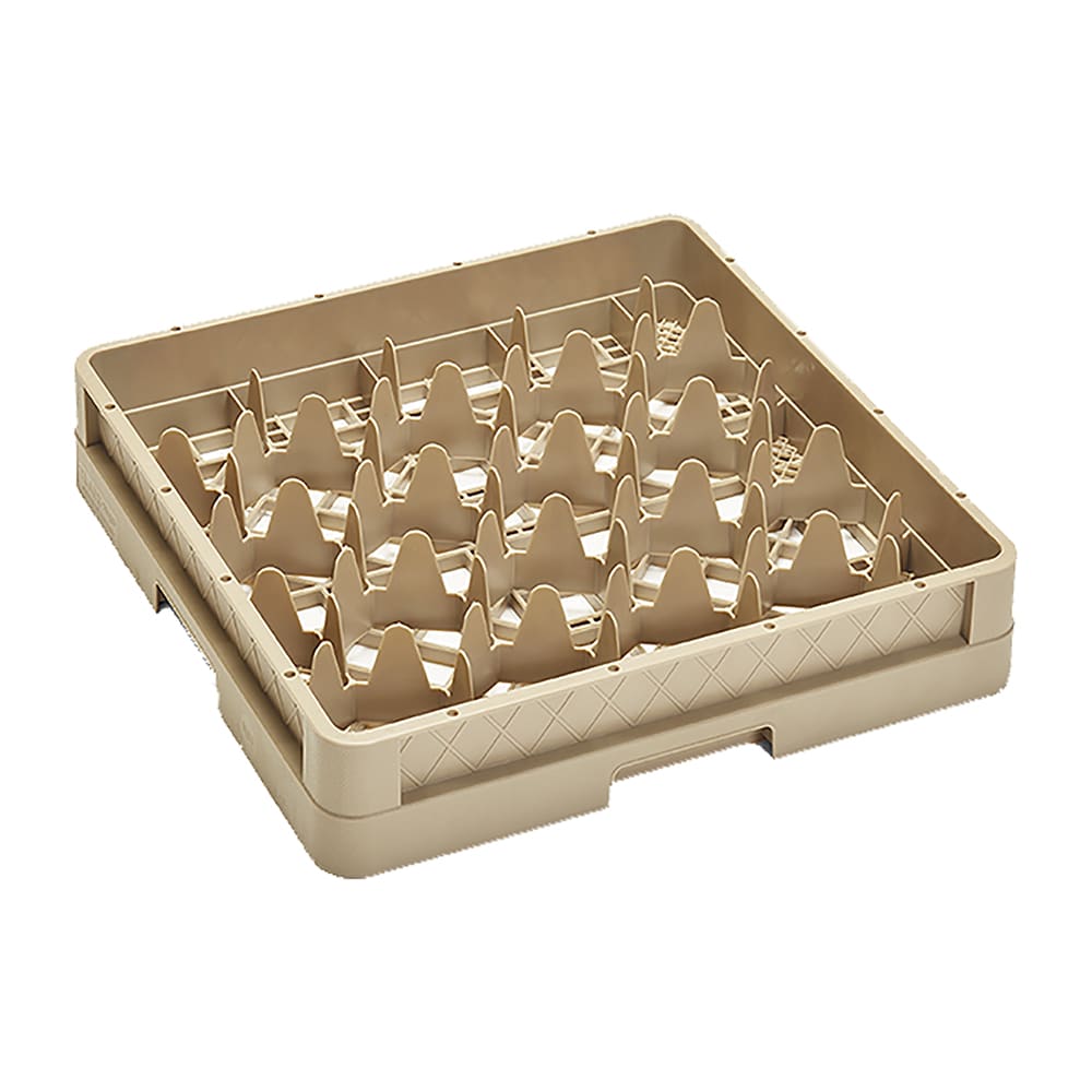Vollrath CR11 Traex® Rack Max Full Size Glass Rack w/ (20) Compartments - Beige