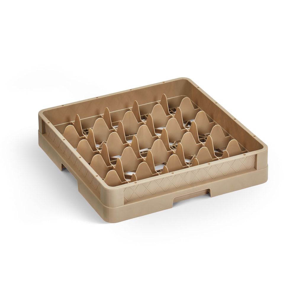 Vollrath CR12H Traex® Rack Max Full Size Glass Rack w/ (30) Compartments - (1) Extender, Beige