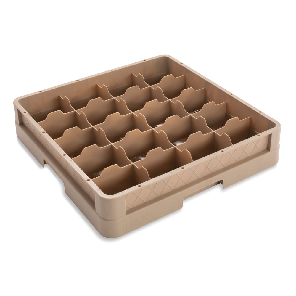 Vollrath CR5 Traex® Full Size Glass Rack w/ (20) Compartments - Beige
