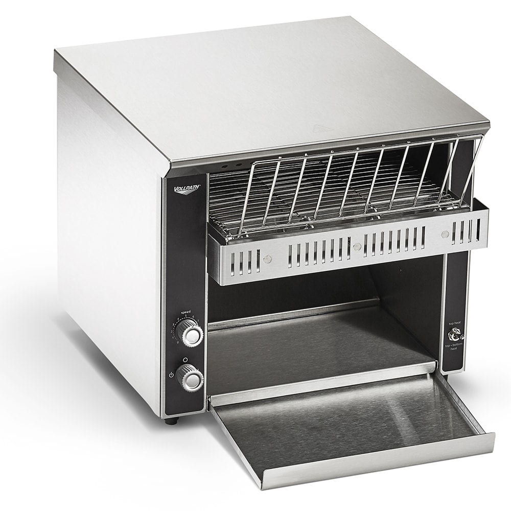 Vollrath CT2B-120500 Conveyor Toaster - 500 Bagels/hr w/ 1 3/8" Product Opening, 120v