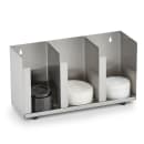 Vollrath CTL3 3 Section Lid Organizer - 12 1/2" x 5" x 8", Stainless thumbnail 2
