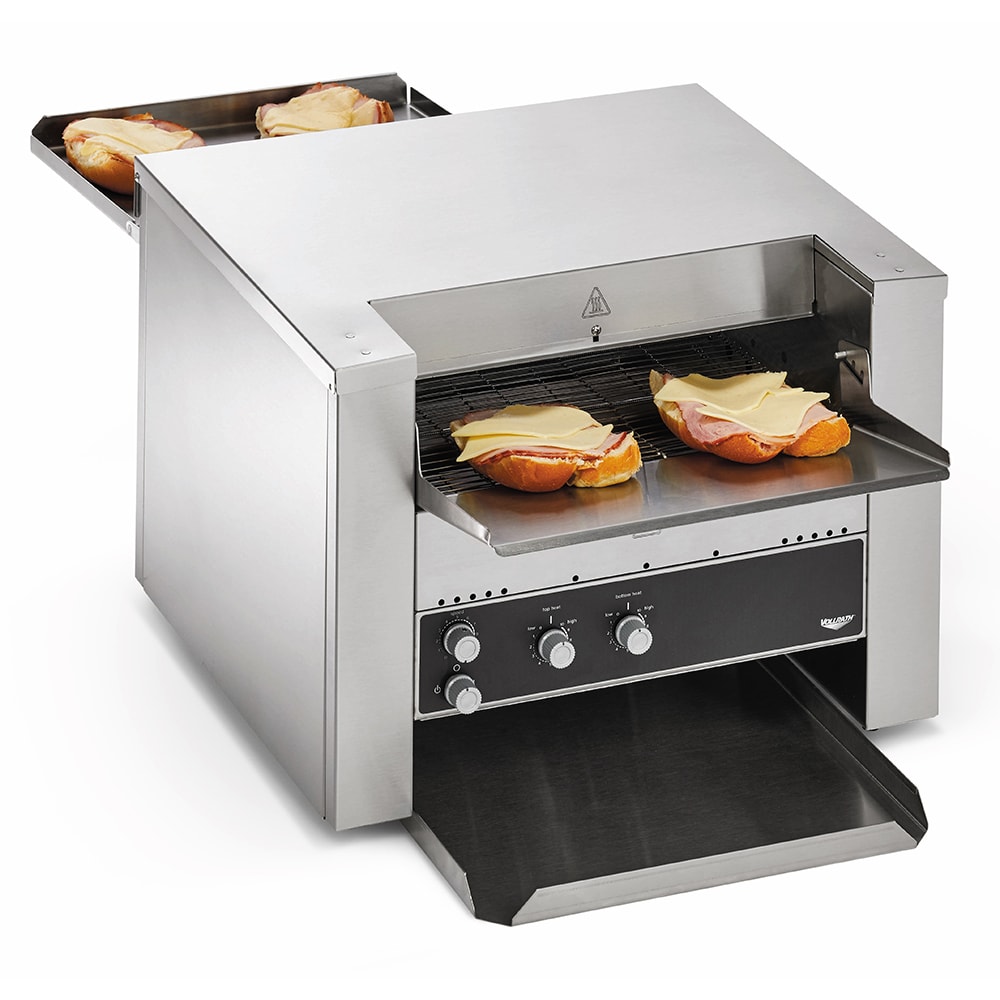 Vollrath CVT4-240900 Convertible Conveyor Toaster - 900 Slices/hr w/ 1 1/2" to 3" Product Opening, 240v/1ph