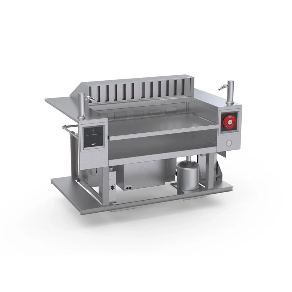 Vollrath FC-6DV-36 53 1/2" x 35 1/8" Stationary Equipment Stand for General Use, Downdraft Vent