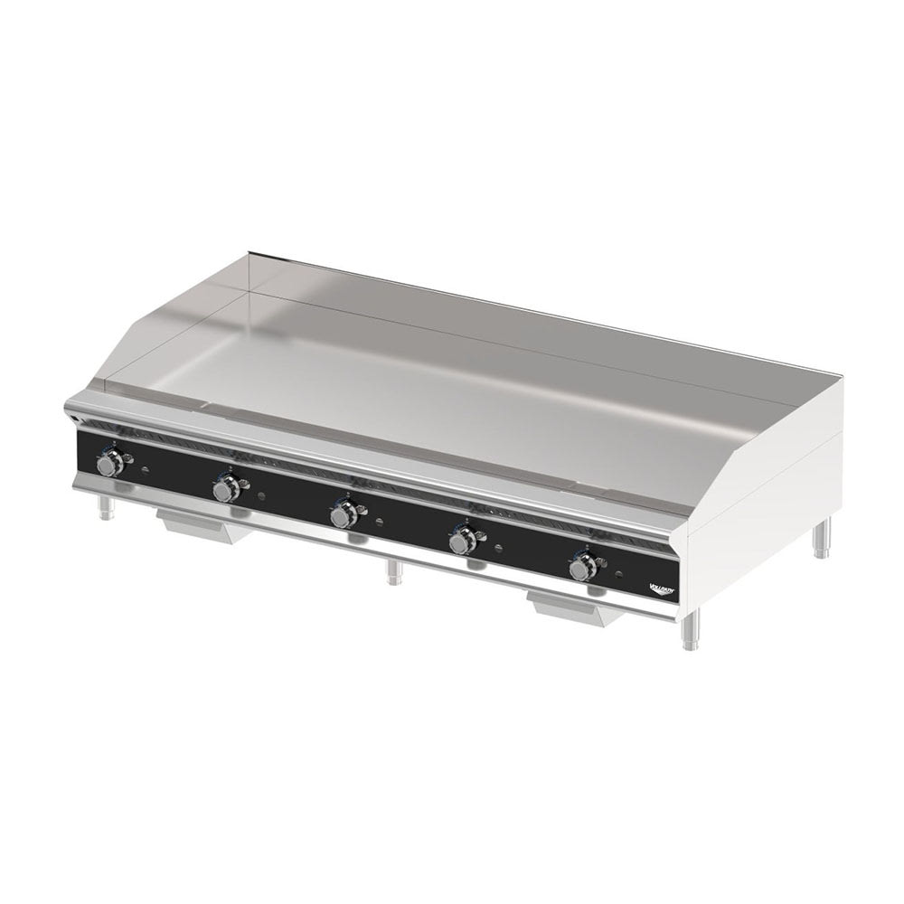 Vollrath GGHDM-60 60" Heavy-Duty Gas Griddle w/ Manual Controls - 1" Steel Plate, Stainless Steel, Convertible