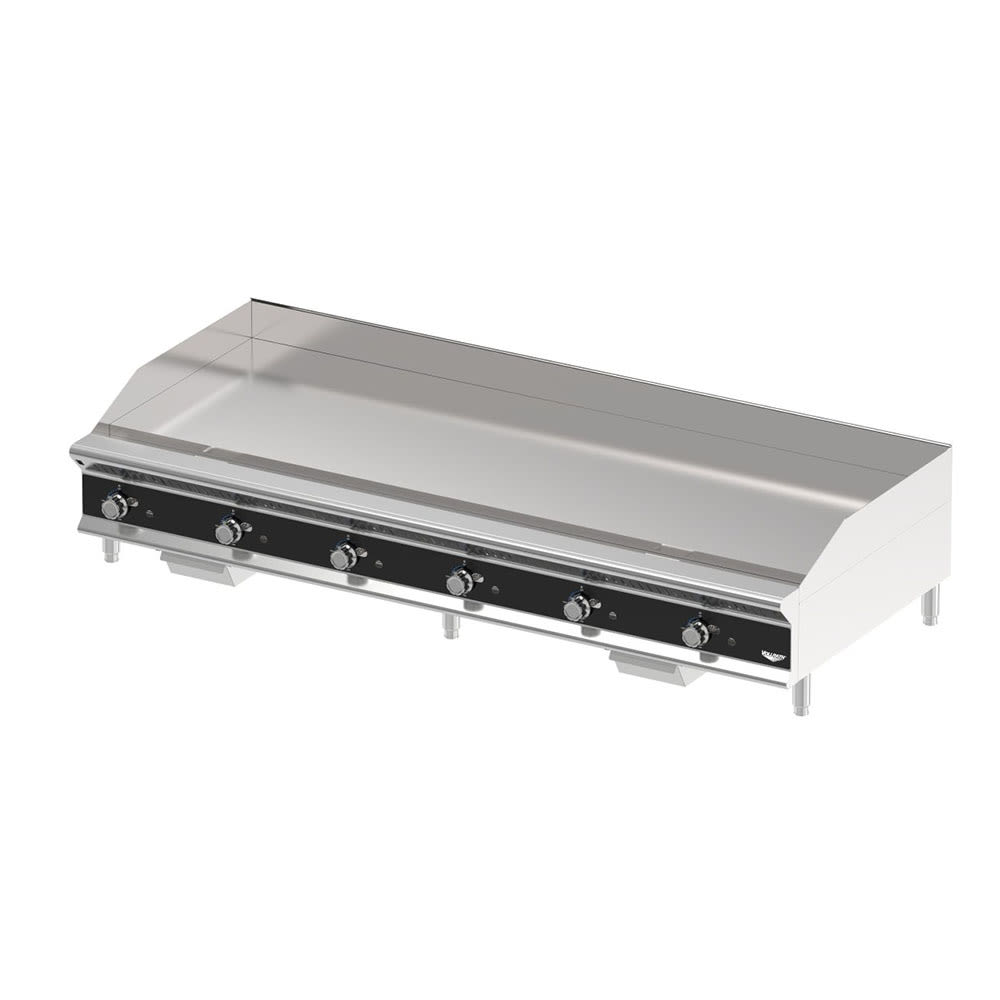 Vollrath GGHDM-72 72" Heavy-Duty Gas Griddle w/ Manual Controls - 1" Steel Plate, Stainless Steel, Convertible