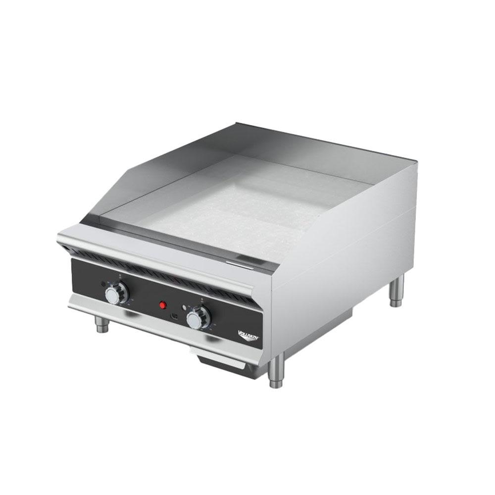 Vollrath GGHDT-24 24" Heavy-Duty Gas Griddle w/ Thermostatic Controls - 1" Steel Plate, Stainless Steel, Convertible