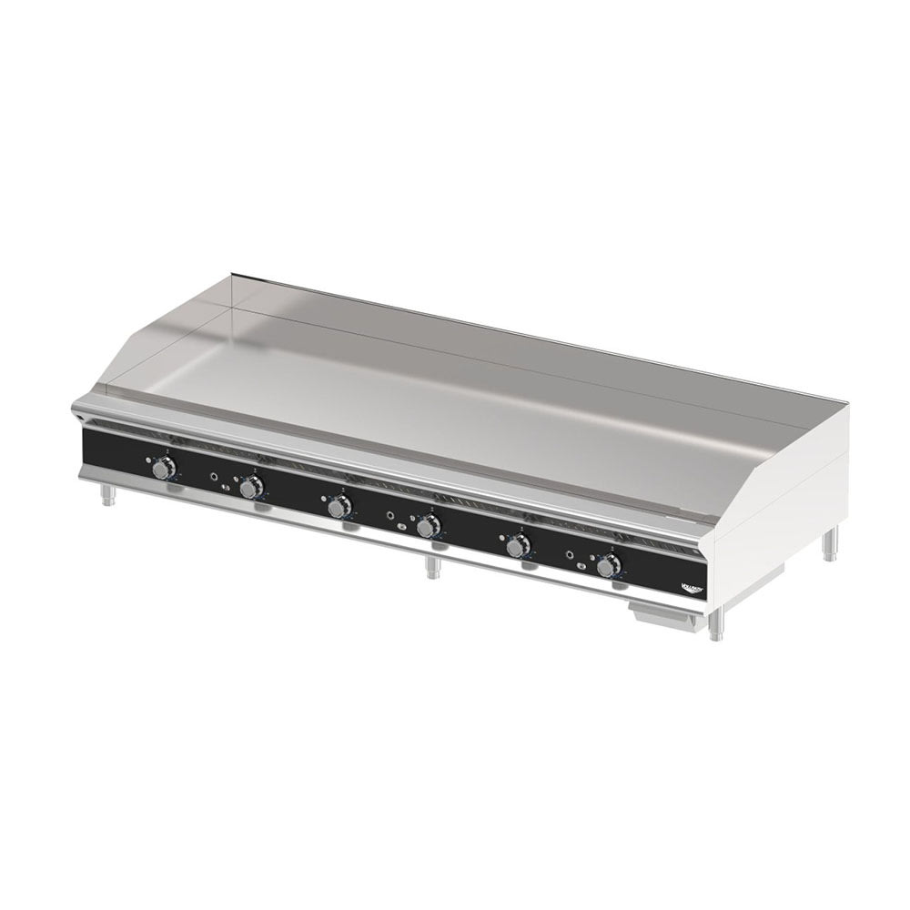 Vollrath GGHDT-72 72" Heavy-Duty Gas Griddle w/ Thermostatic Controls - 1" Steel Plate, Stainless Steel, Convertible