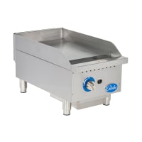 Vollrath GGMDM-18 18" Gas Griddle w/ Manual Control - 3/4" Steel Plate, Convertible thumbnail 3