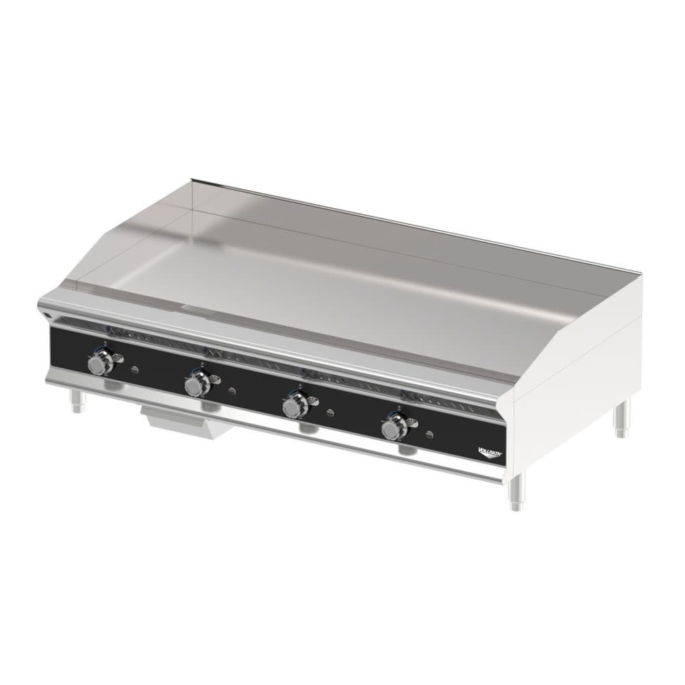 Vollrath GGMDM-48 48" Gas Griddle w/ Manual Controls - 3/4" Steel Plate, Convertible