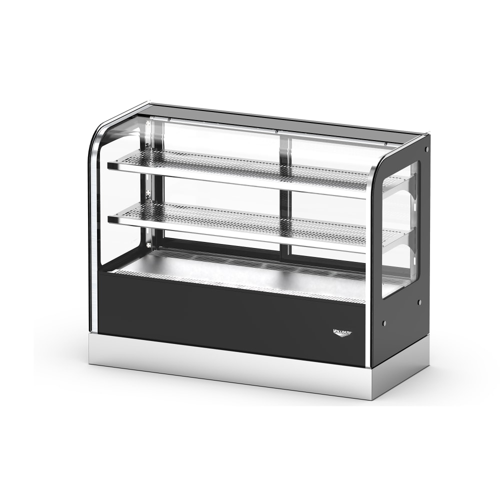 Vollrath HDCCB-36 36" Full Service Countertop Heated Display Case - (3) Shelves, 120v