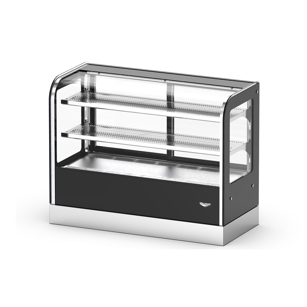Vollrath HDCCB-48 48" Full Service Countertop Heated Display Case - (3) Shelves, 120v