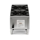 Vollrath HPG2-12 12" Countertop Manual Gas Commercial Hotplate - Convertible thumbnail 5