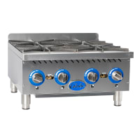 Vollrath HPG4-24 24" Countertop Manual Gas Commercial Hotplate - Convertible thumbnail 3