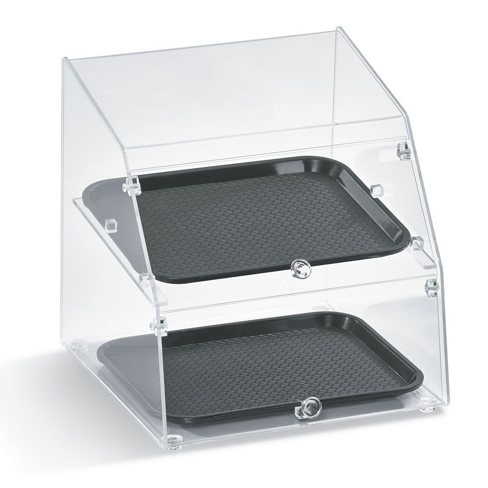 Vollrath LBC1418-3F-06 Curved-Front Pastry Display Case -  (3)14x18" Trays