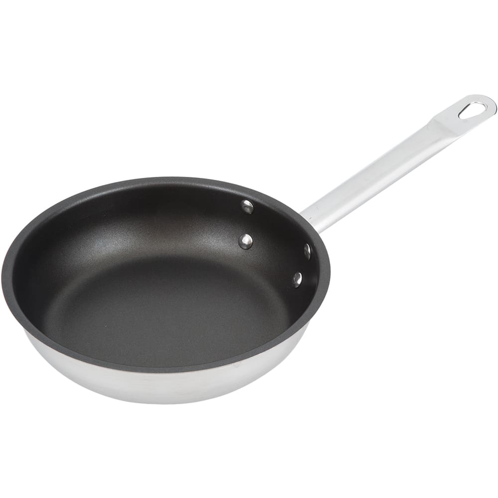 Vollrath N3408 8" Centurion® Non-Stick Steel Frying Pan w/ Hollow Metal Handle - Induction Ready