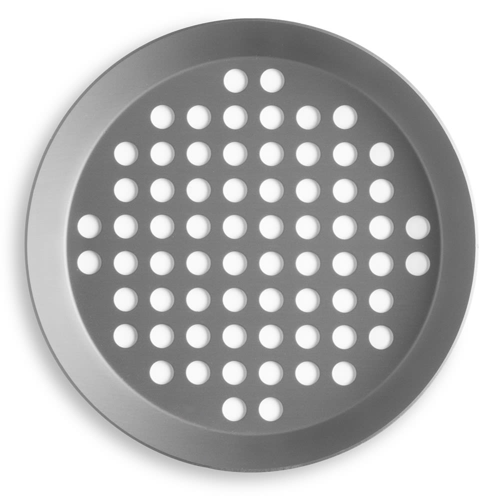 Vollrath PC07XPHC 7" Round Extra Perforated Pizza Pan, Aluminum