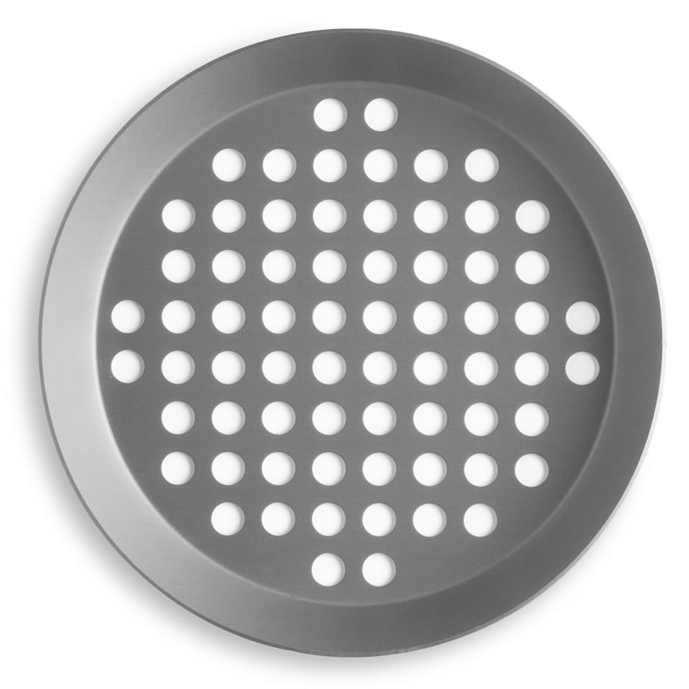Vollrath PC09XPHC 9" Round Extra Perforated Pizza Pan, Aluminum