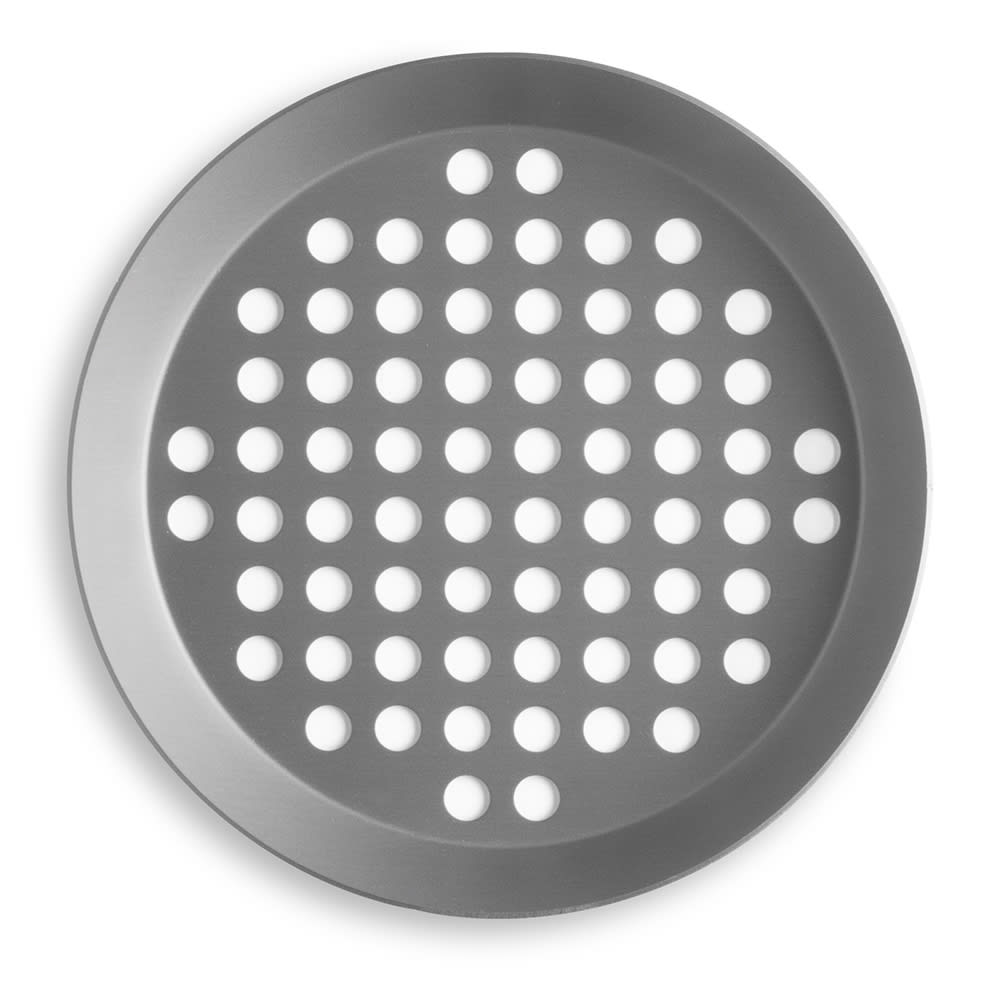 Vollrath PC10XPHC 10" Round Extra Perforated Pizza Pan, Aluminum