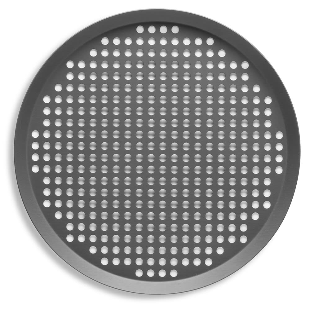 Vollrath PC13XPHC 13" Round Extra Perforated Pizza Pan, Aluminum