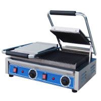 Vollrath PSG4-DG208240 Double Commercial Panini Press w/ Cast Iron Grooved Plates, 208-240v thumbnail 6