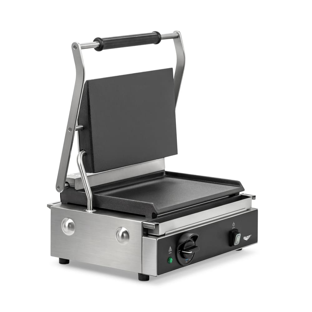 Vollrath PSG4-SF120 Single Commercial Panini Press w/ Cast Iron Smooth Plates, 120v