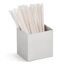 Vollrath SH-1 1 Compartment Straw Holder - 4 1/8 x 5" x 5", Black thumbnail 2