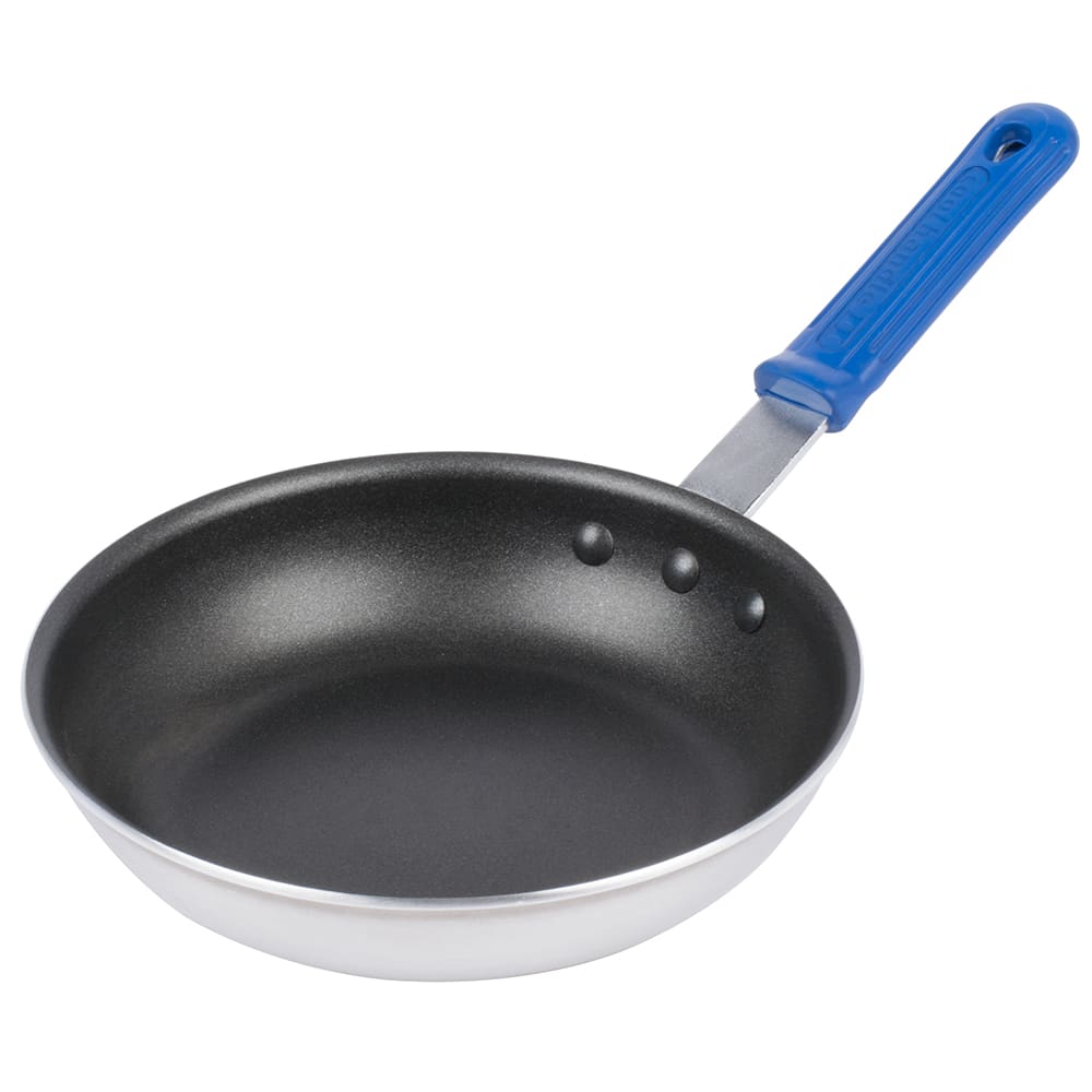 Vollrath T4008 8" Wear-Ever® Non-Stick Aluminum Frying Pan w/ Solid Silicone Handle
