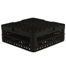 Vollrath TR10FF Rack-Master Glass Rack w/ (9) Compartments - (2) Extenders, Black thumbnail 5