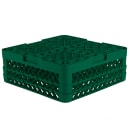 Vollrath TR10FF Rack-Master Glass Rack w/ (9) Compartments - (2) Extenders, Green thumbnail 5
