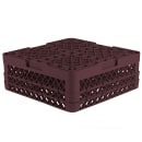 Vollrath TR10FF Rack-Master Glass Rack w/ (9) Compartments - (2) Extenders, Burgundy thumbnail 5