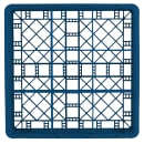 Vollrath TR10FF Rack-Master Glass Rack w/ (9) Compartments - (2) Extenders, Royal Blue thumbnail 2