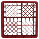 Vollrath TR10FFF Rack-Master Glass Rack w/ (9) Compartments - (3) Extenders, Red thumbnail 2
