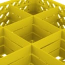 Vollrath TR10FFF Rack-Master Glass Rack w/ (9) Compartments - (3) Extenders, Yellow thumbnail 4