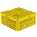 Vollrath TR10FFF Rack-Master Glass Rack w/ (9) Compartments - (3) Extenders, Yellow thumbnail 5