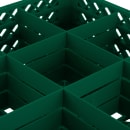 Vollrath TR10FFF Rack-Master Glass Rack w/ (9) Compartments - (3) Extenders, Green thumbnail 4