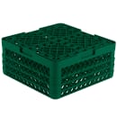 Vollrath TR10FFF Rack-Master Glass Rack w/ (9) Compartments - (3) Extenders, Green thumbnail 5