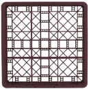 Vollrath TR10FFF Rack-Master Glass Rack w/ (9) Compartments - (3) Extenders, Burgundy thumbnail 2