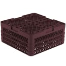 Vollrath TR10FFF Rack-Master Glass Rack w/ (9) Compartments - (3) Extenders, Burgundy thumbnail 5