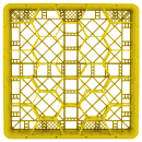Vollrath TR11G Rack Max Glass Rack w/ (20) Compartments - (1) Extenders, Yellow thumbnail 2