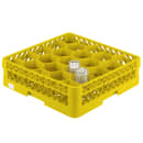 Vollrath TR11G Rack Max Glass Rack w/ (20) Compartments - (1) Extenders, Yellow thumbnail 4