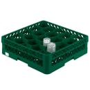 Vollrath TR11G Rack Max Glass Rack w/ (20) Compartments - (1) Extenders, Green thumbnail 4