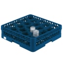 Vollrath TR11G Rack Max Glass Rack w/ (20) Compartments - (1) Extenders, Royal Blue thumbnail 4