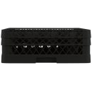 Vollrath TR11GG Rack Max Glass Rack w/ (20) Compartments - (2) Extenders, Black thumbnail 3