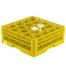 Vollrath TR11GG Rack Max Glass Rack w/ (20) Compartments - (2) Extenders, Yellow thumbnail 4