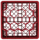 Vollrath TR11GGG Rack Max Glass Rack w/ (20) Compartments - (3) Extenders, Red thumbnail 2