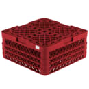 Vollrath TR11GGG Rack Max Glass Rack w/ (20) Compartments - (3) Extenders, Red thumbnail 5