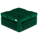 Vollrath TR11GGG Rack Max Glass Rack w/ (20) Compartments - (3) Extenders, Green thumbnail 5