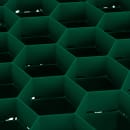 Vollrath TR12HH Rack Max Glass Rack w/ (30) Compartments - (2) Extenders, Green thumbnail 4